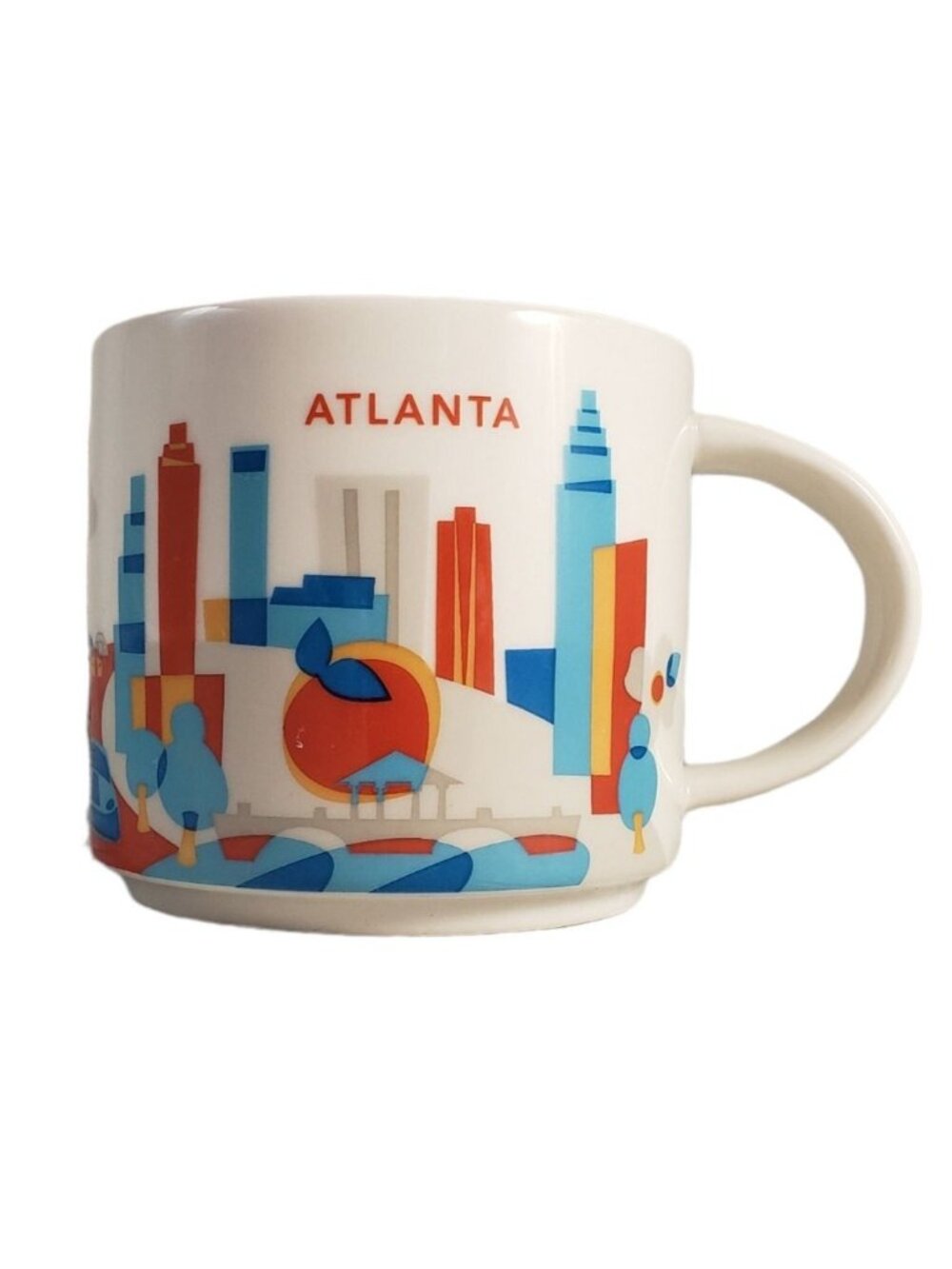 Starbucks You Are Here Atlanta Georgia 2016 Collection 14oz Coffee Tea Mug